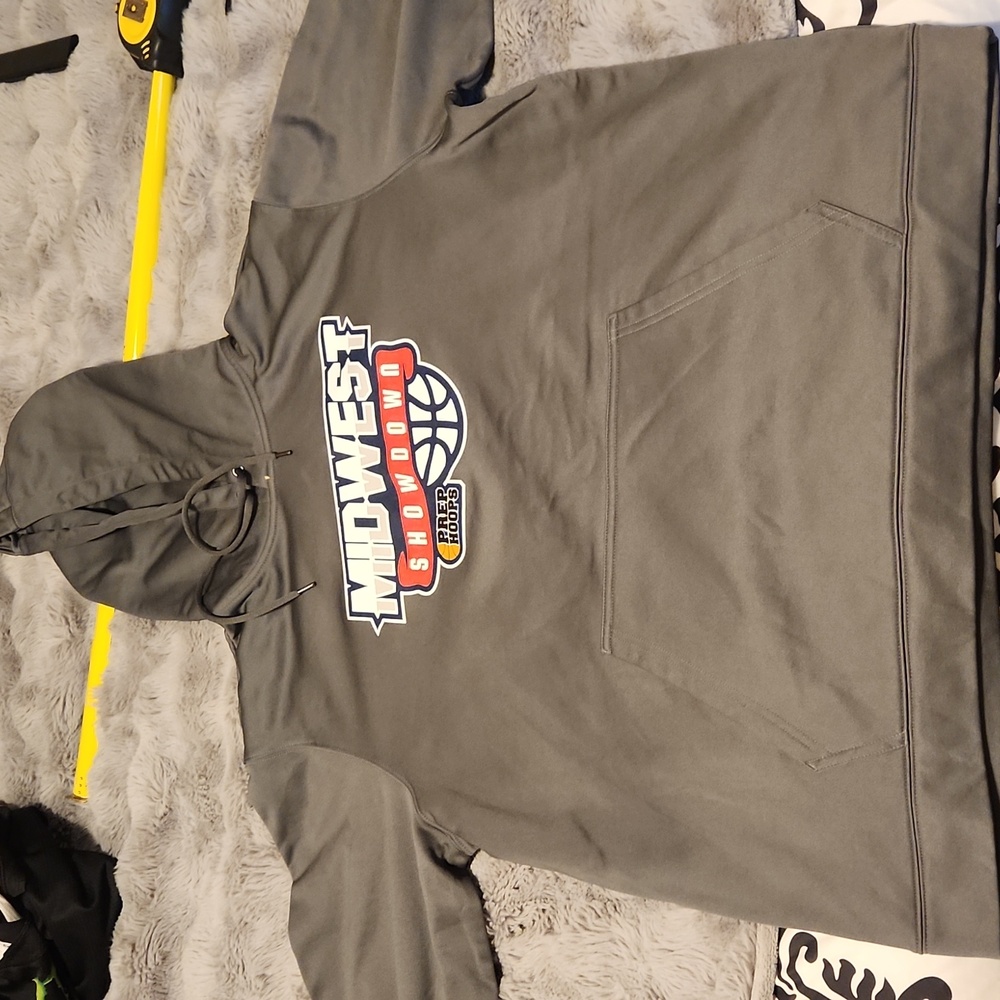 Sport Tek, Hoodie, gray, XL